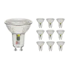 Mehrfachpackung 10x LED-Spot GU10 PAR16 3.6W 345lm 36D - 840 | Ersatz für 50W