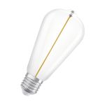Osram Vintage 1906 LED E27 Special Filament Claire Edison 2.2W 150lm - 827  | Remplacement 15W