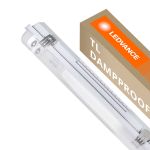Ledvance Réglette LED Étanche Imperméable Logement Performance | Convient Pour 2x120cm Tube LED