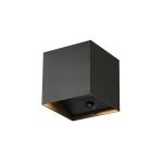 D'Lite Elingen Applique Murale Aluminium Noir Up & Down 2.9W 170lm - 830  | À Piles - Détecteur De Lumière