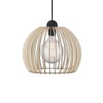 Nordlux Suspension luminaire Chino 30 E27 Brun - Bois | Max. 60W