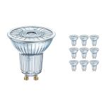 Lot 10x Ledvance Performance Spot LED Réflecteur GU10 PAR16 4.3W 350lm 36D - 827 | Remplacement 50W