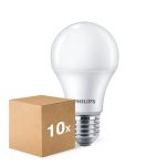 Lot 10x Philips Corepro LED Ampoule E27 Poire Dépolie 4.9W 470lm - 827  | Remplacement 40W