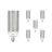 Lot 6x Ledvance LED ampoule HQL LED P E40 90W 13000lm - 840 | Remplacement 250W