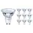 Lot 10x Philips Corepro LED Spot GU10 PAR16 4.9W 460lm 36D - 830 Blanc Chaud | Équivalent 65W
