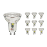 Lot 10x Spot LED GU10 PAR16 3.6W 345lm 36D - 840 | Remplacement 50W