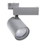 Spot LED sur rail 3 phases Spot Gris 35W 2900lm 36D - 930 | Meilleur rendu de couleur